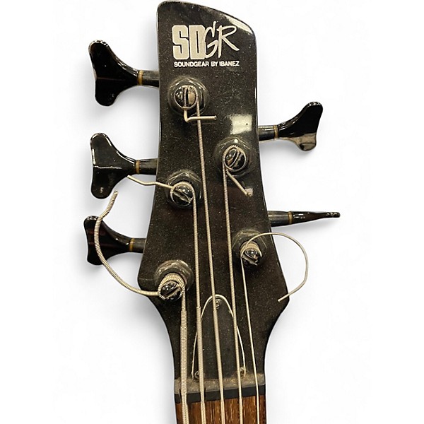 Used Ibanez SR505FL 5 String Black Electric Bass Guitar