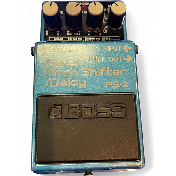 Used BOSS PS2 Digital Pitch Shifter Effect Pedal