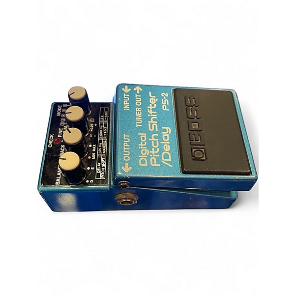 Used BOSS PS2 Digital Pitch Shifter Effect Pedal