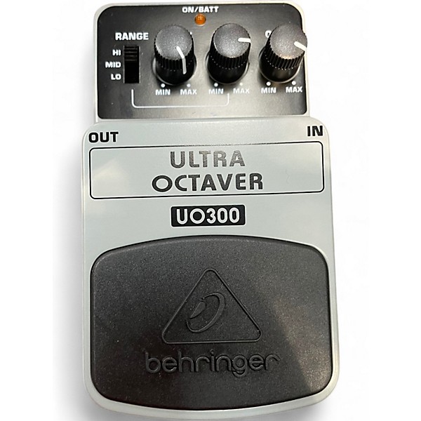 Used Behringer UO300 Ultra Octaver Effect Pedal