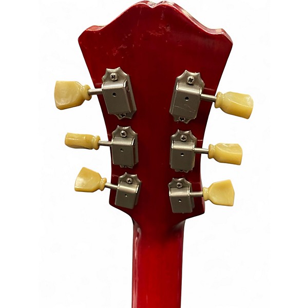 Used 2022 Eastman T59-V Red Hollow Body Electric Guitar