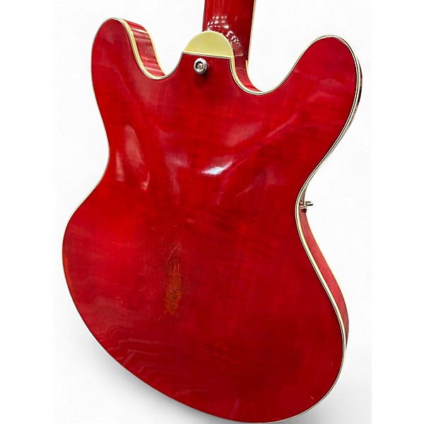 Used 2022 Eastman T59-V Red Hollow Body Electric Guitar