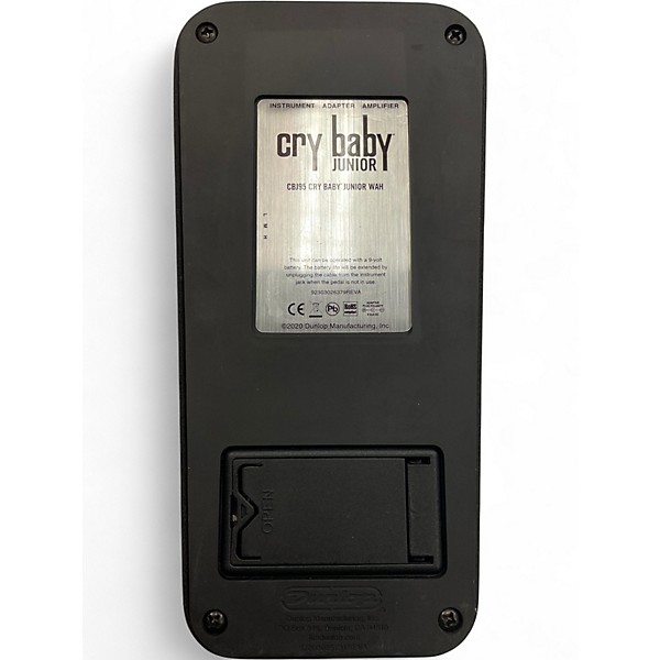Used Dunlop CRY BABY JUNIOR Effect Pedal