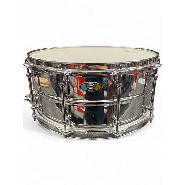 Used Ludwig 14X6.5 Supralite Snare Chrome Drum