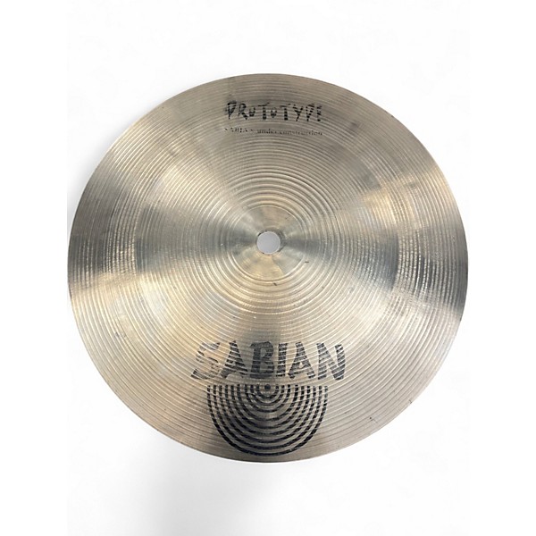 Used SABIAN 10in Prototype Vault Tour Flat Bell Cymbal