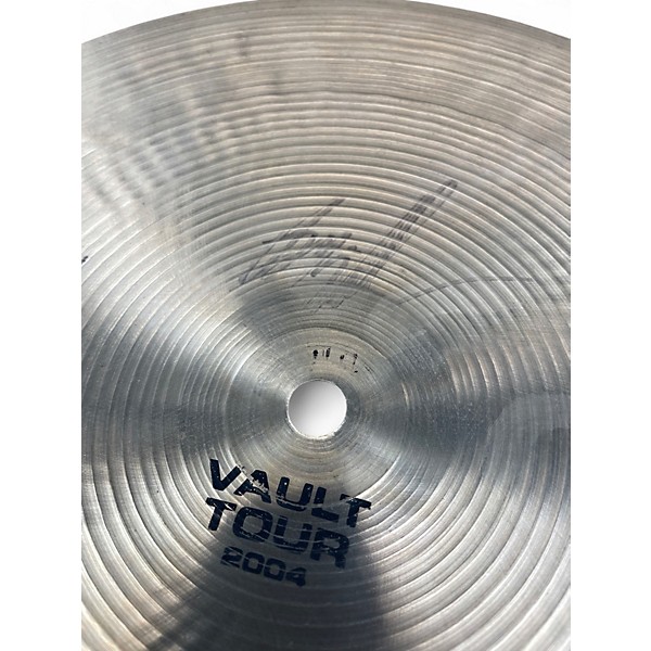 Used SABIAN 10in Prototype Vault Tour Flat Bell Cymbal