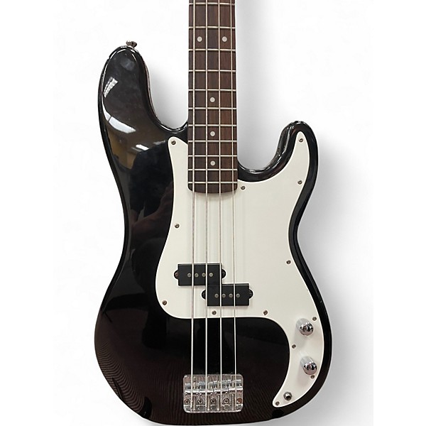 Used Squier Affinity Precision Bass Black Electric Bass Guitar