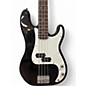 Used Squier Affinity Precision Bass Black Electric Bass Guitar