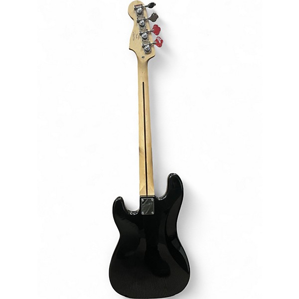 Used Squier Affinity Precision Bass Black Electric Bass Guitar