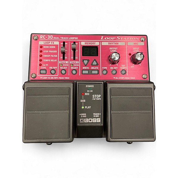 Used BOSS RC30 Loop Station Twin Pedal