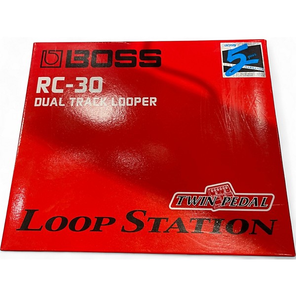 Used BOSS RC30 Loop Station Twin Pedal