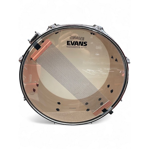 Used TAMA 14X6.5 Superstar Snare Silver Sparkle Drum