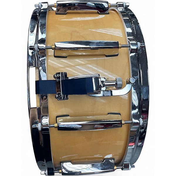 Used Pearl 14X6.5 Masters Series Snare Natural Drum