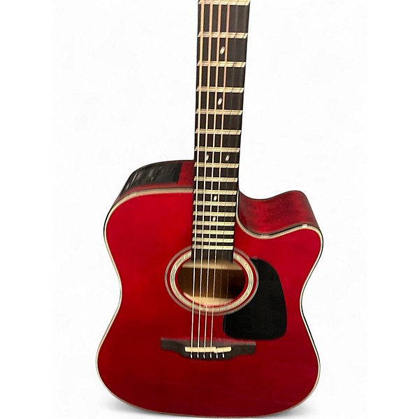 Used Takamine GD30CE Wine Red Acoustic Electric Guitar