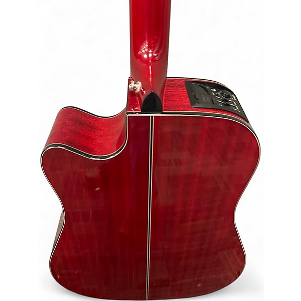 Used Takamine GD30CE Wine Red Acoustic Electric Guitar