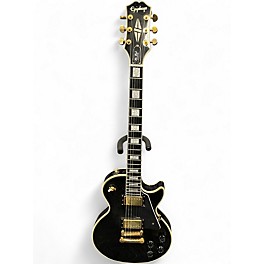 Used Epiphone Les Paul Custom Ebony Solid Body Electric Guitar