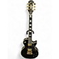Used Epiphone Les Paul Custom Ebony Solid Body Electric Guitar thumbnail