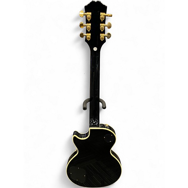 Used Epiphone Les Paul Custom Ebony Solid Body Electric Guitar