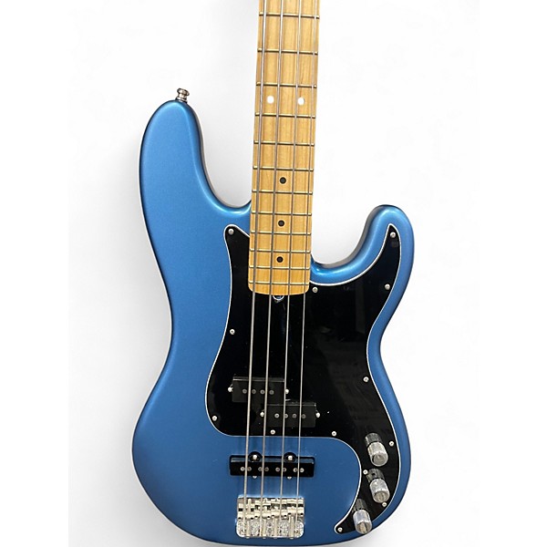 Used 2021 Fender American Performer Precision Bass Lake Placid Blue Electric Bass Guitar
