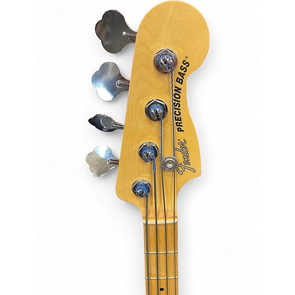 Used 2021 Fender American Performer Precision Bass Lake Placid Blue Electric Bass Guitar