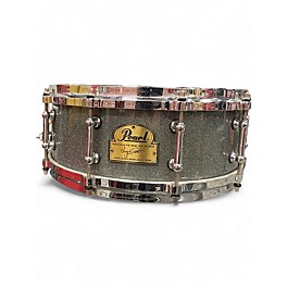 Used Pearl 14X5 VIRGIL DONATI SIGNATURE Metallic Gray Drum