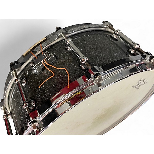 Used Pearl 14X5 VIRGIL DONATI SIGNATURE Metallic Gray Drum