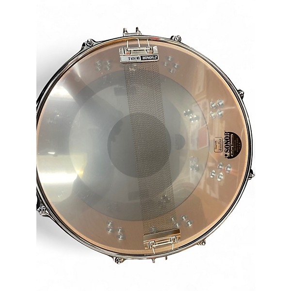 Used SONOR 14X6.5 Vintage Red Drum