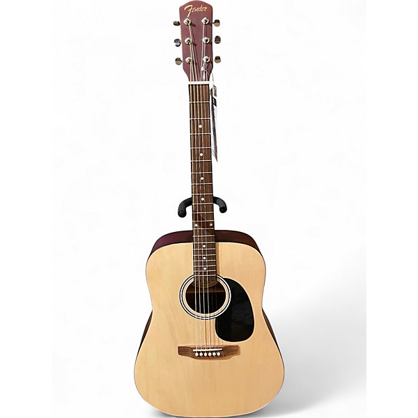 Used Fender FA25 Natural Acoustic Guitar