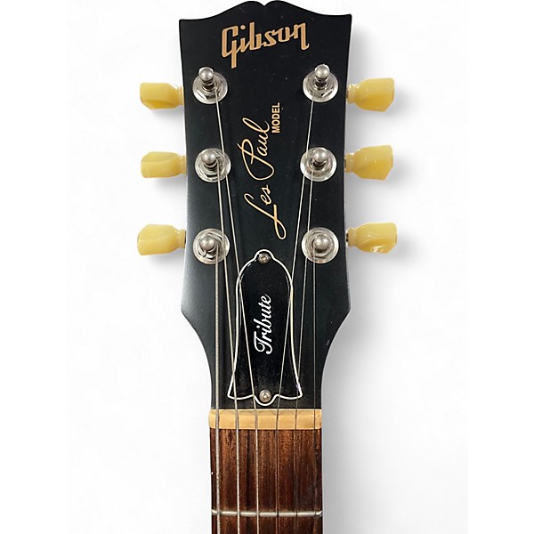 Used Gibson Les Paul Tribute Iced Tea Solid Body Electric Guitar