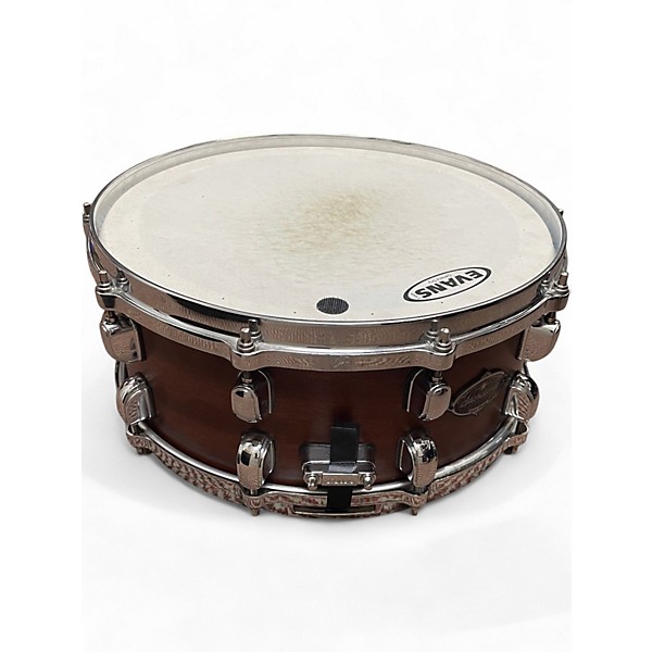Used TAMA 14X6.5 Starclassic Snare Brown Drum