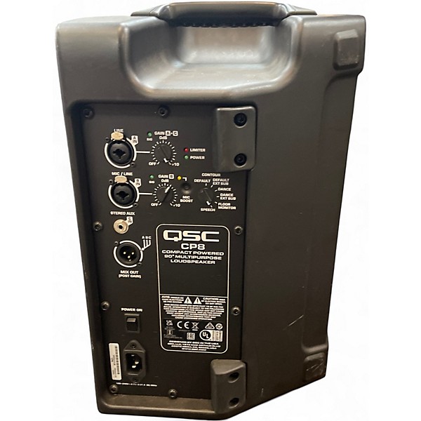 Used QSC CP8 Powered Speaker