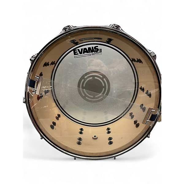 Used ddrum 6X14 Dominion Birch Royal Olive Drum
