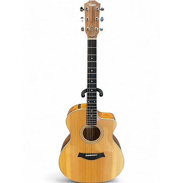 Used Taylor 214CE Deluxe Koa Natural Acoustic Electric Guitar