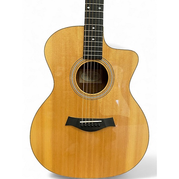 Used Taylor 214CE Deluxe Koa Natural Acoustic Electric Guitar