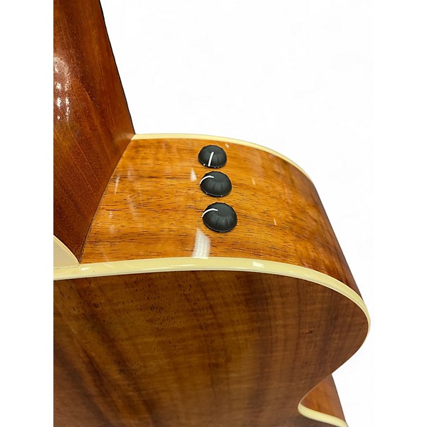 Used Taylor 214CE Deluxe Koa Natural Acoustic Electric Guitar