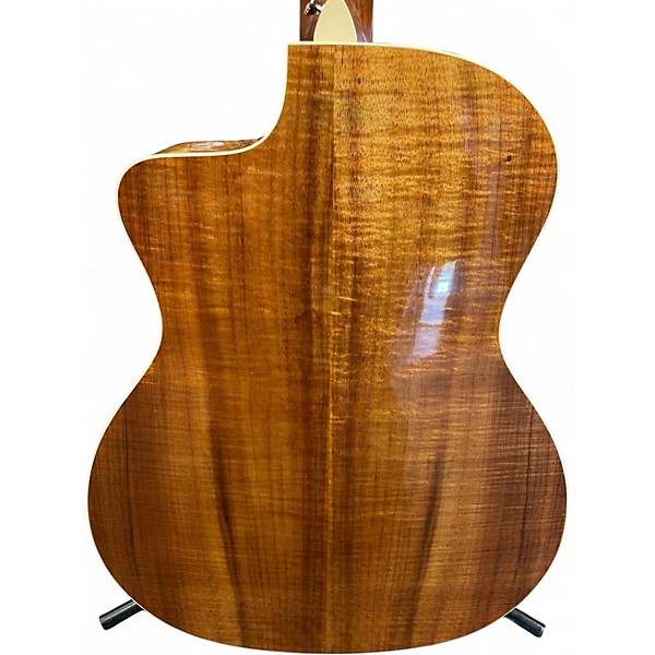 Used Taylor 214CE Deluxe Koa Natural Acoustic Electric Guitar