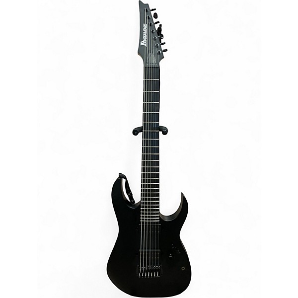 Used Ibanez RGIXL7 Black Solid Body Electric Guitar