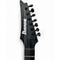 Used Ibanez RGIXL7 Black Solid Body Electric Guitar