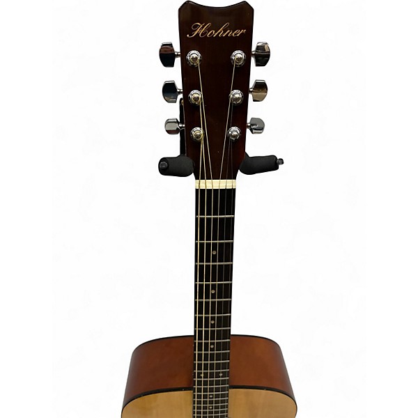 Used Hohner HW220 Natural Acoustic Guitar