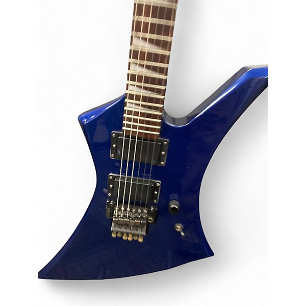 Used Jackson Kelly ME3 Trans Blue Solid Body Electric Guitar