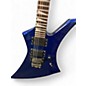 Used Jackson Kelly ME3 Trans Blue Solid Body Electric Guitar