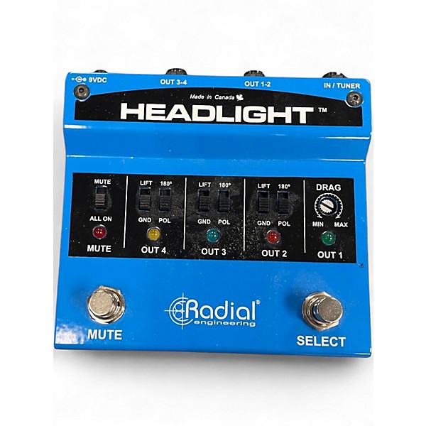 Used Radial Engineering HEADLIGHT Pedal