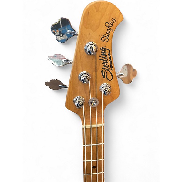 Used Sterling by Music Man Ray34 Natural Electric Bass Guitar