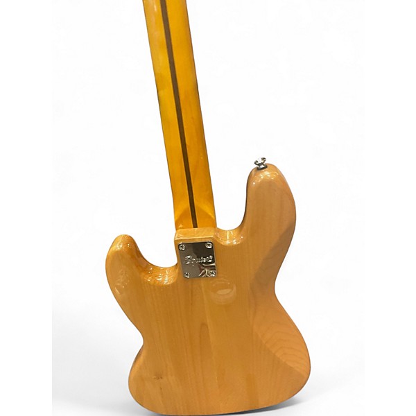 Used Squier Classic Vibe 70s Jazz Bass Natural Electric Bass Guitar