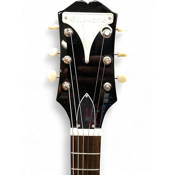 Used Epiphone Coronet Ebony Solid Body Electric Guitar