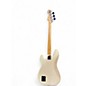 Used Fender Deluxe Active Precision Bass Special Olympic White Electric Bass Guitar