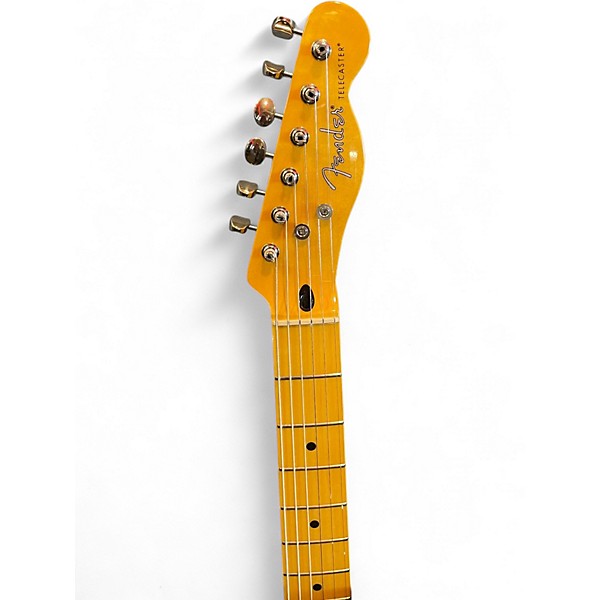 Used Fender Modern Player Telecaster Plus Honey Burst Solid Body Electric Guitar