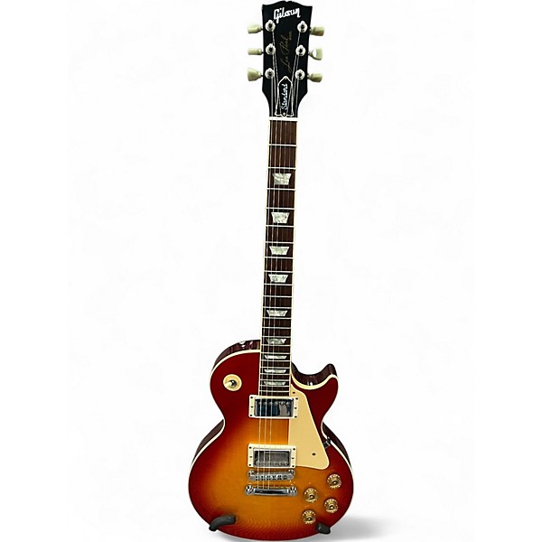 Vintage 1996 Gibson 1996 Standard Les Paul Heritage Cherry Sunburst Solid Body Electric Guitar