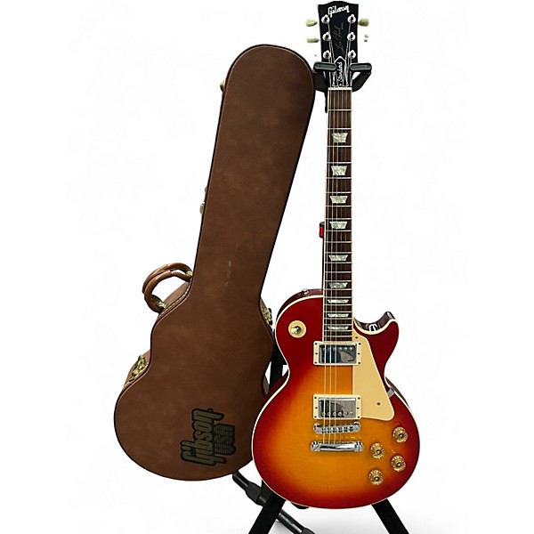 Vintage 1996 Gibson 1996 Standard Les Paul Heritage Cherry Sunburst Solid Body Electric Guitar