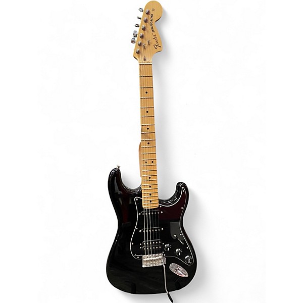 Used 2016 Fender American Professional Stratocaster HSS Shawbucker Black Solid Body Electric Guitar
